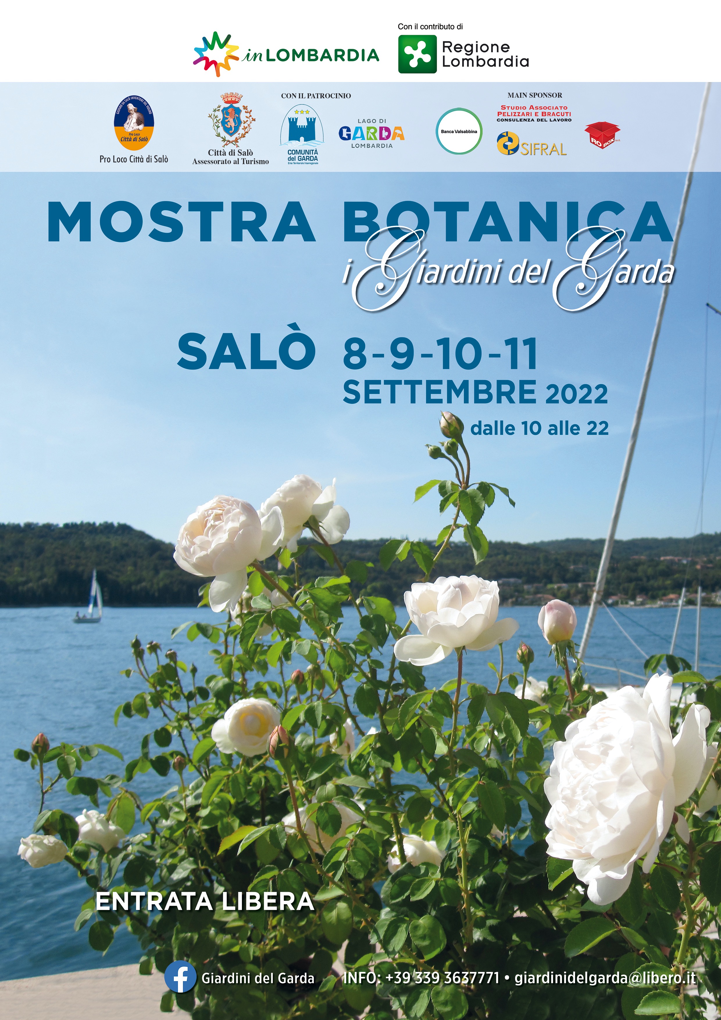 GIARDINI DEL GARDA-MOSTRA BOTANICA - 8/9/10/11 SETTEMBRE 2022